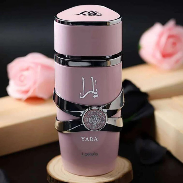 عطر ادکلن عربی یارا صورتی Yara برند لطافه 100 میل