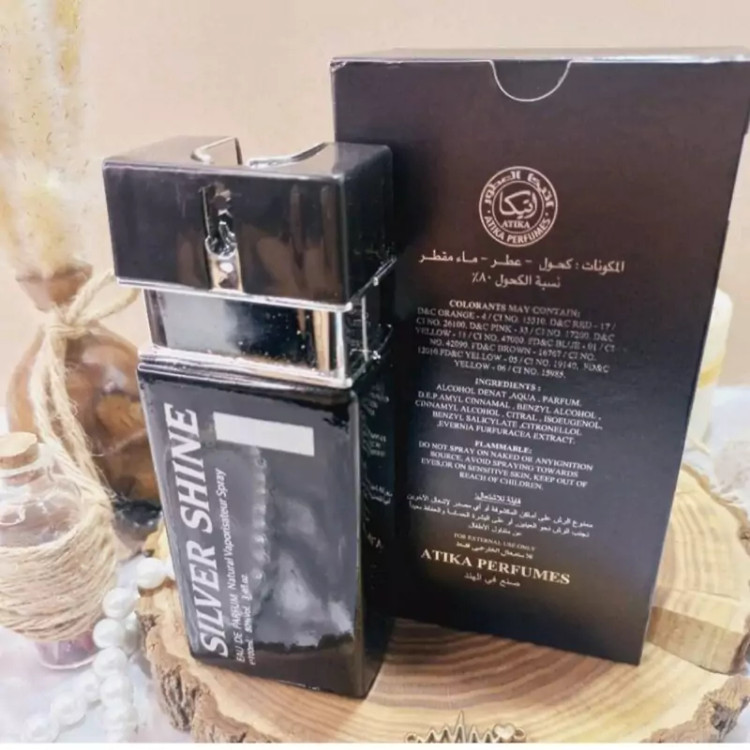 ادکلن سیلور شاین SILVER SHINE حجم 100 میلی لیتر مشابه سیلور سنت
