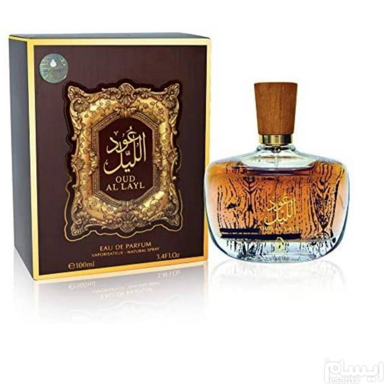 عود اللیل ادو پرفیوم ۱۰۰ میلی لیتر برند arabiyat بهمراه اسپری deodorant رایگان