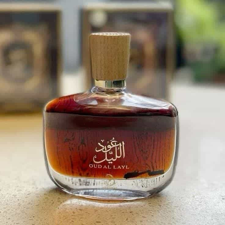 عود اللیل ادو پرفیوم ۱۰۰ میلی لیتر برند arabiyat بهمراه اسپری deodorant رایگان