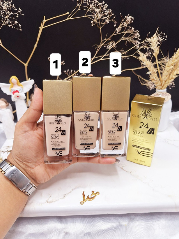 کرم پودر گلدآنجل Gold Angle اصلی - 03