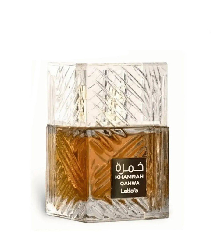 عطر ادوپرفیوم لطافه مدل خمره قهوه حجم ۱۰۰ میلی لیتر با هولوگرام 3D