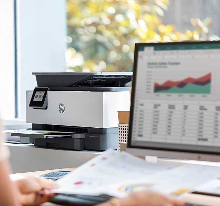 چاپگر بی سیم همه کاره اچ پی HP مدل Hp Officejet Pro 9010