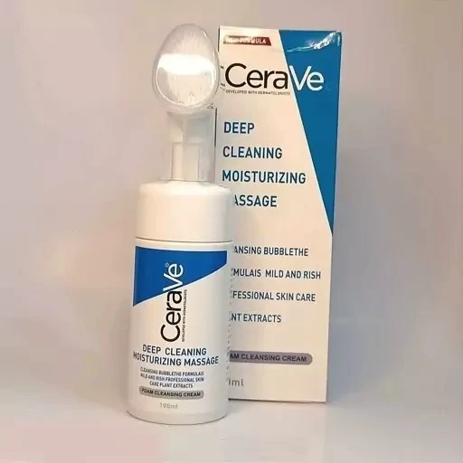 فوم شستشو آبرسان و هیالورونیک اسید براش دار سراوی ۱۰۰ میل اصل