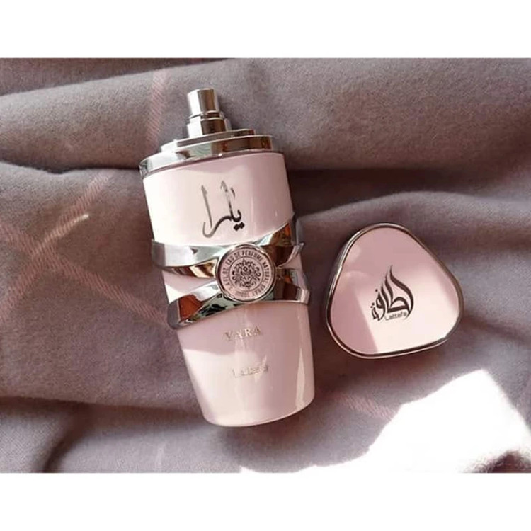 عطر ادکلن عربی یارا صورتی Yara برند لطافه 100 میل با هولوگرام 3D